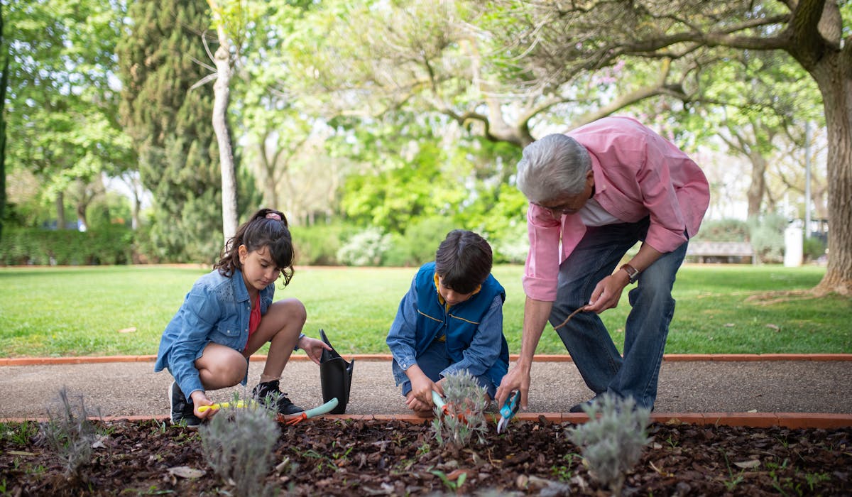 Giardinaggio con i bambini